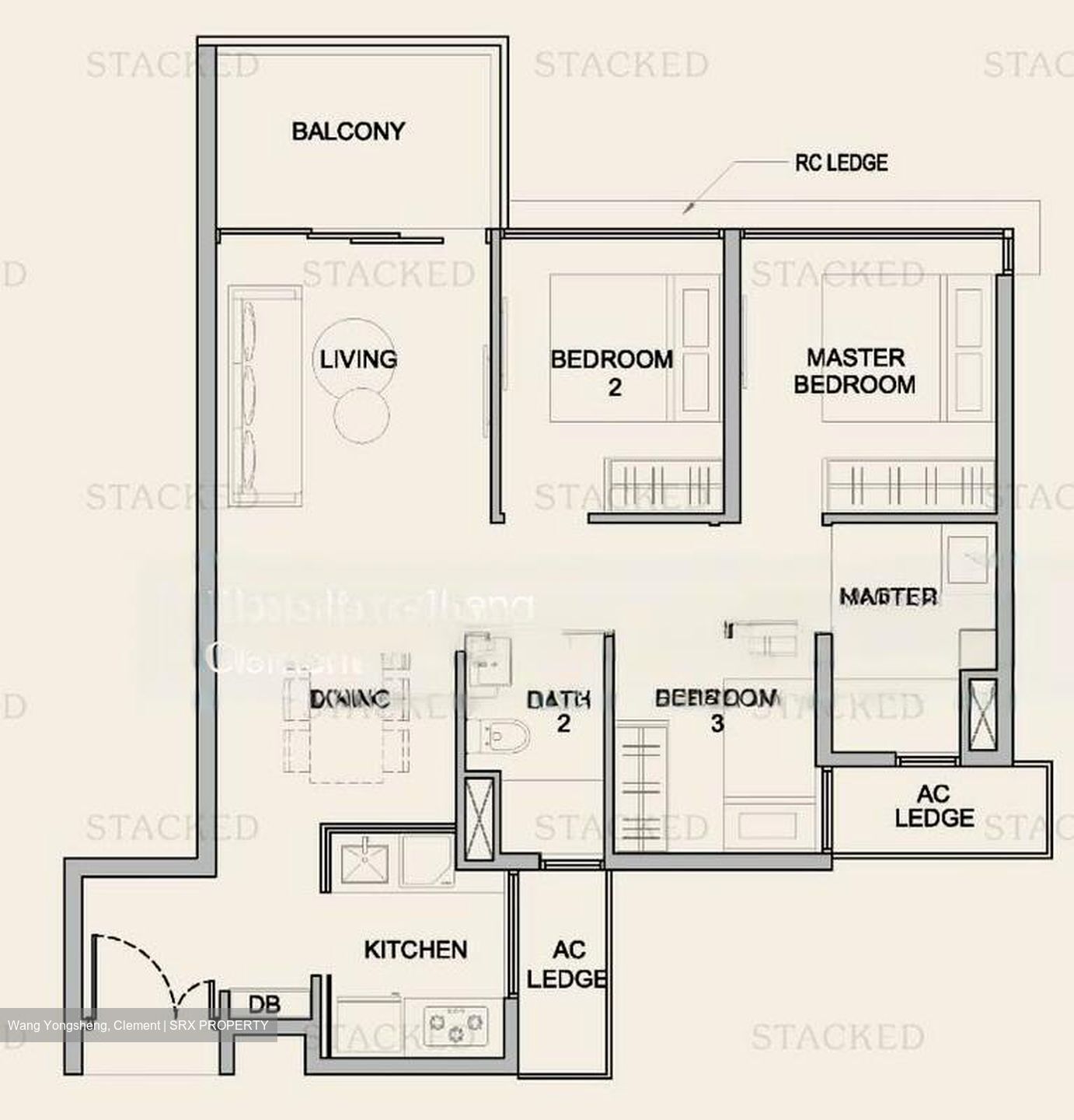 Kingsford Waterbay (D19), Apartment #490892661